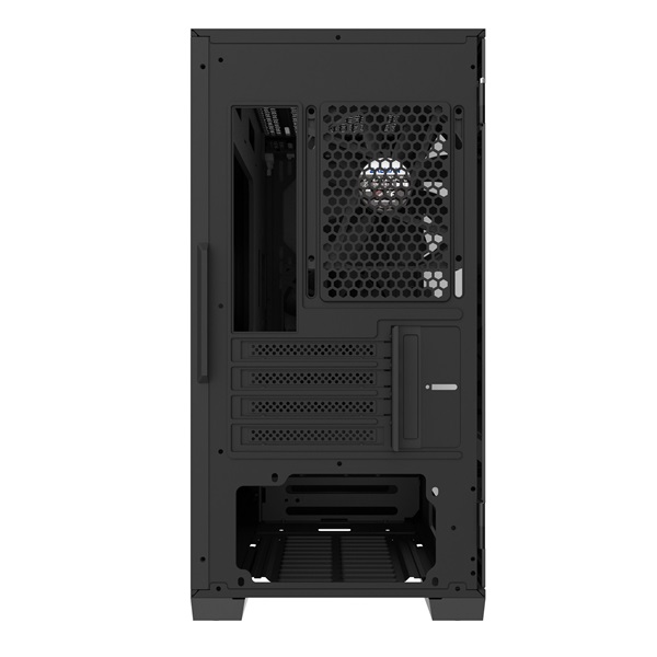 ZALMAN Z1 ICEBERG BK fekete (táp nélküli) ablakos mATX ház