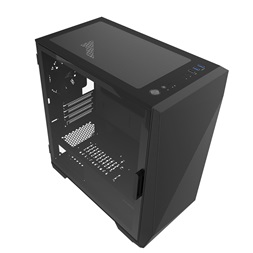 ZALMAN Z1 ICEBERG BK fekete (táp nélküli) ablakos mATX ház