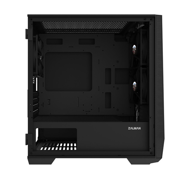 ZALMAN Z1 ICEBERG BK fekete (táp nélküli) ablakos mATX ház