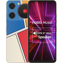 ZTE nubia Music 6,6" LTE 4/128GB DualSIM okostelefon