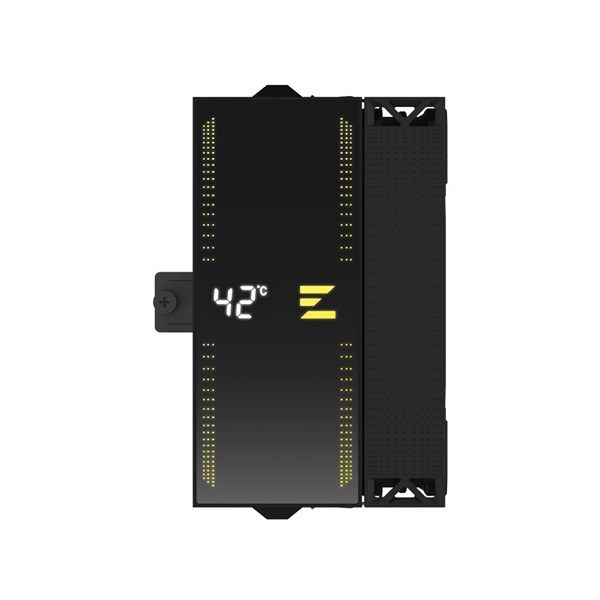 Zalman CNPS13X DS 120mm fekete processzor hűtő