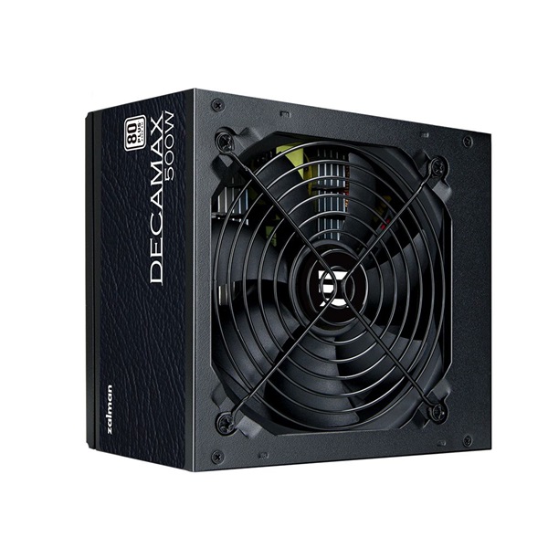 Zalman Decamax 500W 80+ ventillátorral dobozos tápegység