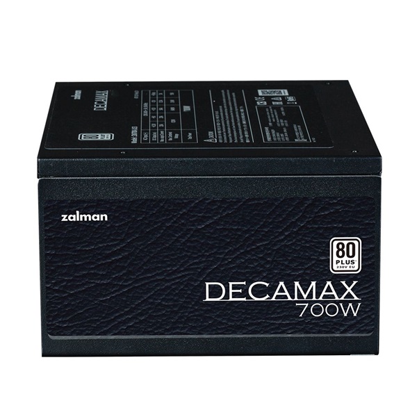 Zalman Decamax 700W 80+ ventillátorral dobozos tápegység