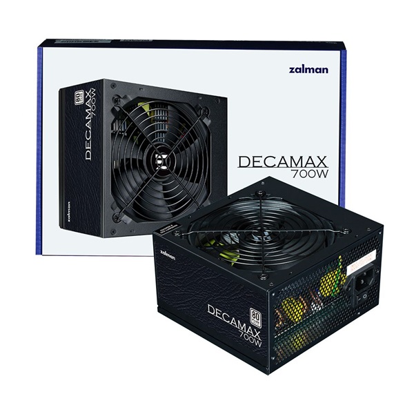 Zalman Decamax 700W 80+ ventillátorral dobozos tápegység