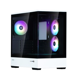 Zalman P30 BW fekete-fehér (táp nélküli) ablakos mATX ház