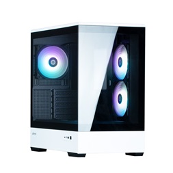 Zalman P30 BW fekete-fehér (táp nélküli) ablakos mATX ház