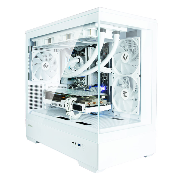 Zalman P30 fehér (Táp nélküli) mATX ház