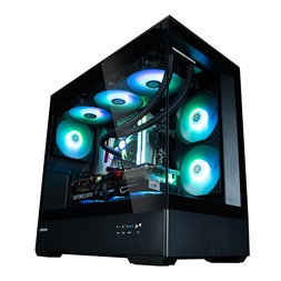 Zalman P30 fekete (táp nélküli) ablakos mATX ház