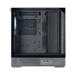 Zalman P40 Prism Black fekete (táp nélküli) ablakos ATX ház