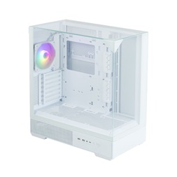 Zalman P40 Prism White fehér (táp nélküli) ablakos ATX ház