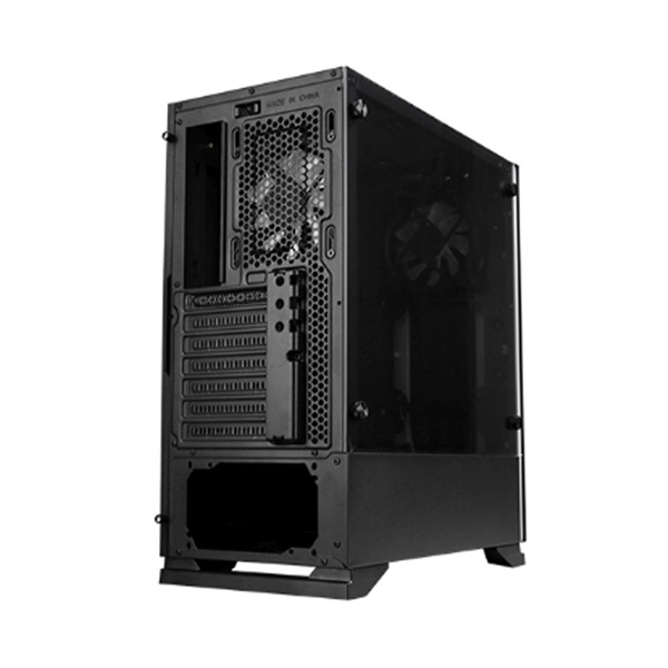 Zalman S5 fekete (táp nélküli) ablakos ATX ház