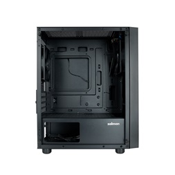 Zalman T3 PLUS fekete (táp nélküli) ablakos mATX ház