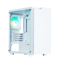 Zalman T4 PLUS White fehér (táp nélküli) ablakos mATX ház