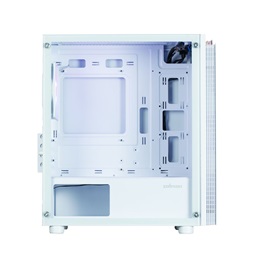 Zalman T4 PLUS White fehér (táp nélküli) ablakos mATX ház