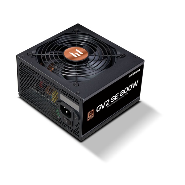 Zalman ZM800-GV2SE 800W 80+ Bronze ventillátorral dobozos tápegység