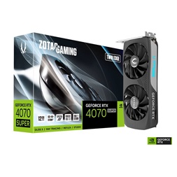 Zotac GAMING GeForce RTX 4070 SUPER Twin Edge nVidia 12GB GDDR6X 192bit PCIe videókártya