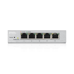 ZyXEL GS1200-5 5port GbE LAN web menedzselhető asztali switch