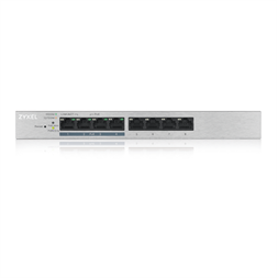 ZyXEL GS1200-8HPv2 8port GbE LAN PoE (60W) web menedzselhető asztali switch