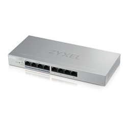 ZyXEL GS1200-8HPv2 8port GbE LAN PoE (60W) web menedzselhető asztali switch