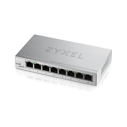 ZyXEL GS1200-8 8port GbE LAN web menedzselhető asztali switch