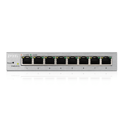 ZyXEL GS1200-8 8port GbE LAN web menedzselhető asztali switch