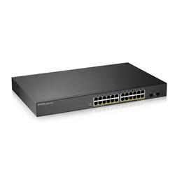 ZyXEL GS1900-24HP v2 24port GbE LAN PoE (170W) smart menedzselhető PoE switch