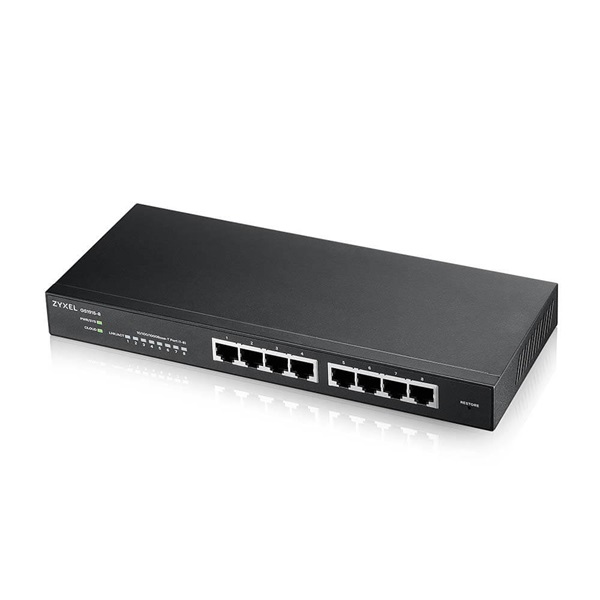 ZyXEL GS1915-8-EU0101F 8x GbE LAN smart menedzselhető asztali Switch