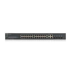 ZyXEL GS1920-24v2 28port GbE LAN L2 menedzselhető switch