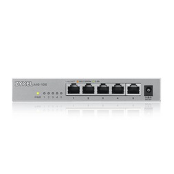 ZyXEL MG-105 5x2.5GbE LAN port Multi-Gigabit nem menedzselhető desktop switch