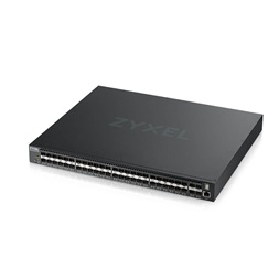 ZyXEL XGS4600-52F 48port GbE SFP 4port 10GbE SFP+ L3+ menedzselhető, stackelhető switch